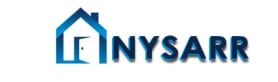 NYSARR logo featuring a blue house icon with the organization name in bold text